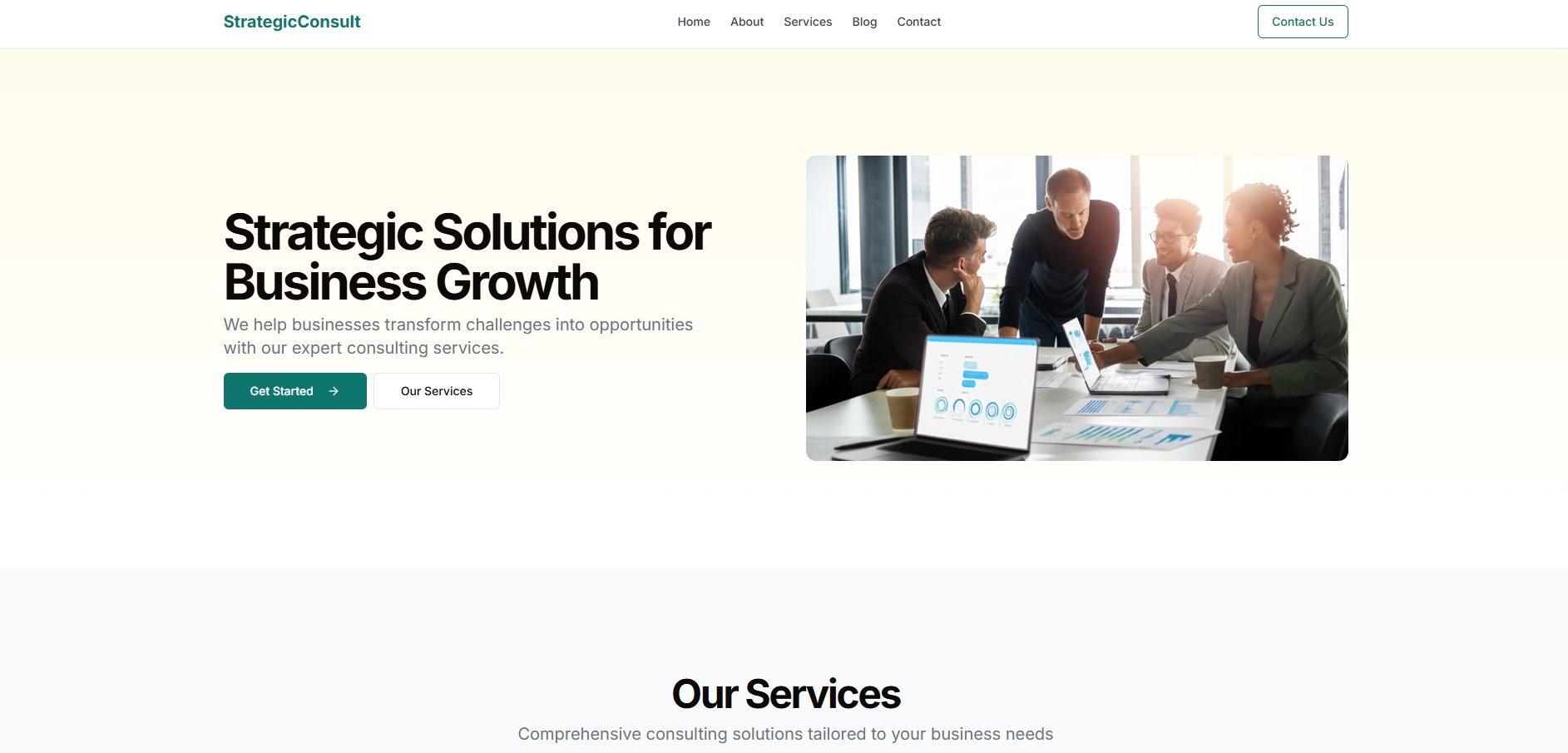 Business Consulting Services
